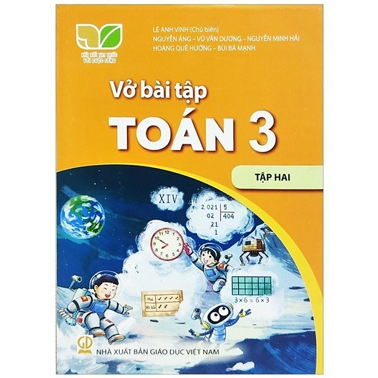 Vở Bài Tập Toán 3 – Kết Nối Tri Thức Với Cuộc Sống (Tập 2)