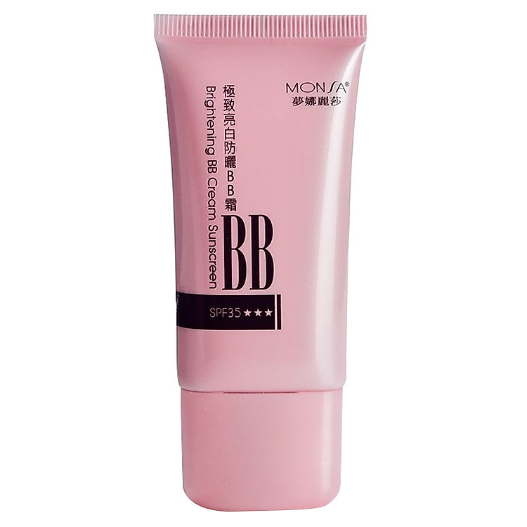 Kem Nền Cao Cấp BB Monsa Ultimate Bright Suncream Cream 30ml