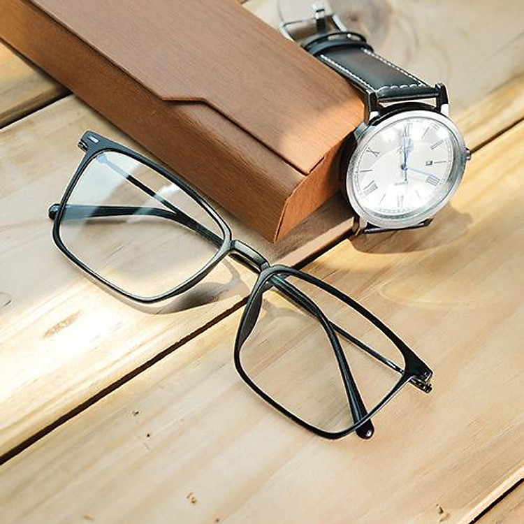 Gọng Kính Cận Nhựa Nam 2171 Càng Đen Vuông To