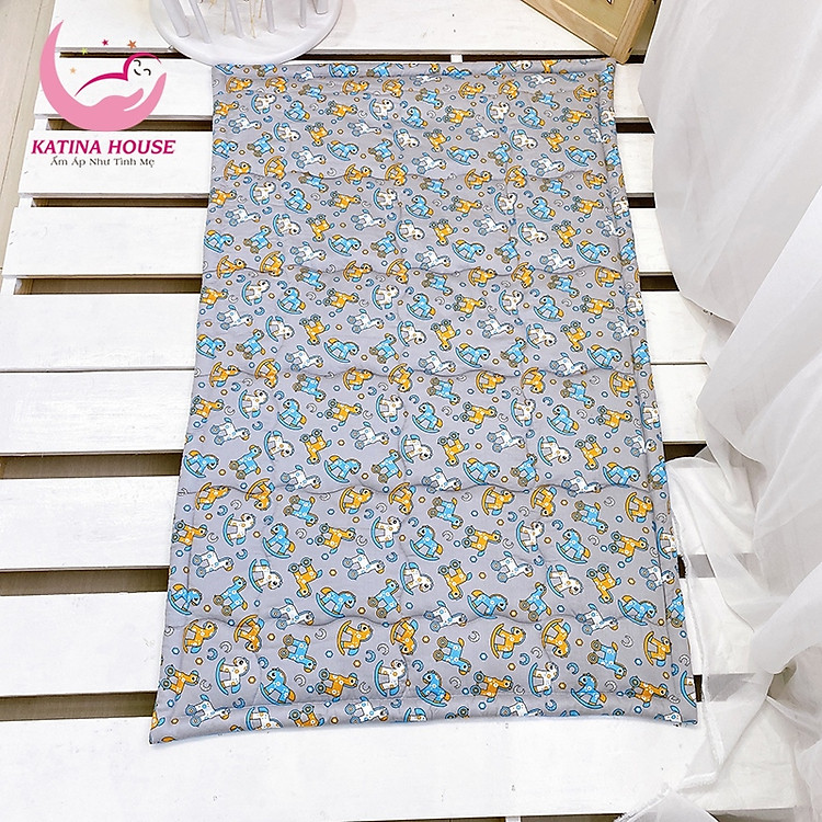 Mua tại Lazada: Nệm chống thấm cho bé Katina 80x120cm Chính hãng, giá tốt