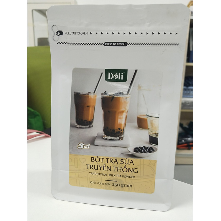 Trà Sữa Truyền Thống Tự Pha 3in1 Déli - 250gr