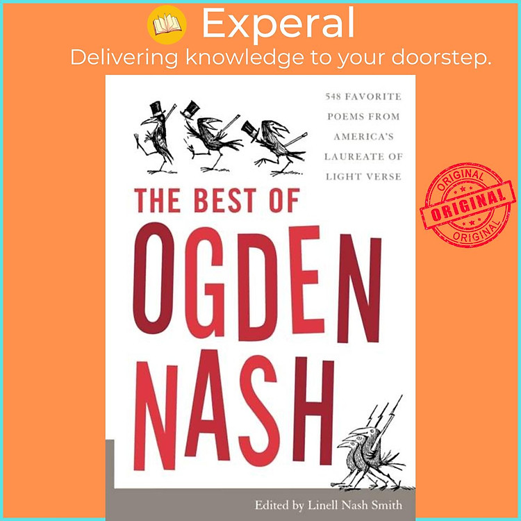 Sách - The Best of Ogden Nash by Linell Nash Smith (UK edition, hardcover)