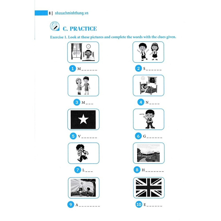 GLOBAL SUCCESS - Bài Tập Tiếng Anh Lớp 4 (Không đáp án) - Ảnh 3