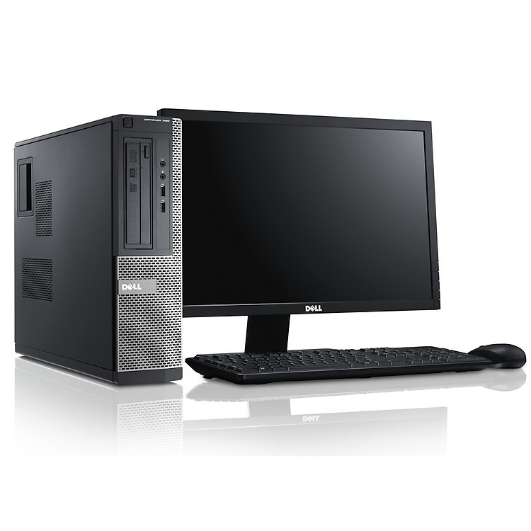 Bộ Máy tính đồng bộ Dell Optiplex Core i5 3470 / Ram 8GB / SSD 240GB màn Dell 19.5 inch - Bàn phím chuột Dell -chuyên dùng Học Tập văn Phòng Giải trí - Hàng nhập khẩu