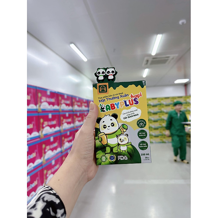 MẬT THƯỜNG XUÂN BABYPLUS kèm Vitamin D3 Uy tín Giá rẻ - Hình ảnh 2
