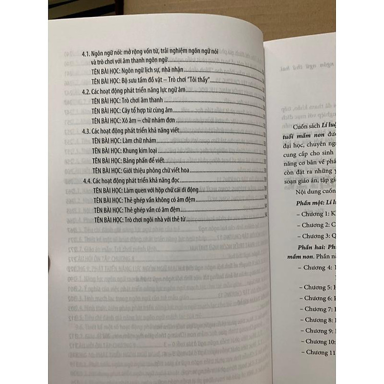 Lí Luận Và Phương Pháp Tổ Chức Hoạt Động Phát Triển Ngôn Ngữ Tuổi Mầm Non - Ảnh 5