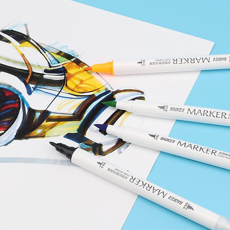 Bút Màu Nước Marker D289 (12 màu) - Ảnh 7