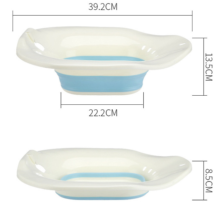 Chậu Xông Vùng Kín Gấp Gọn - Hồng Chính hãng Giá rẻ - Hình ảnh 2