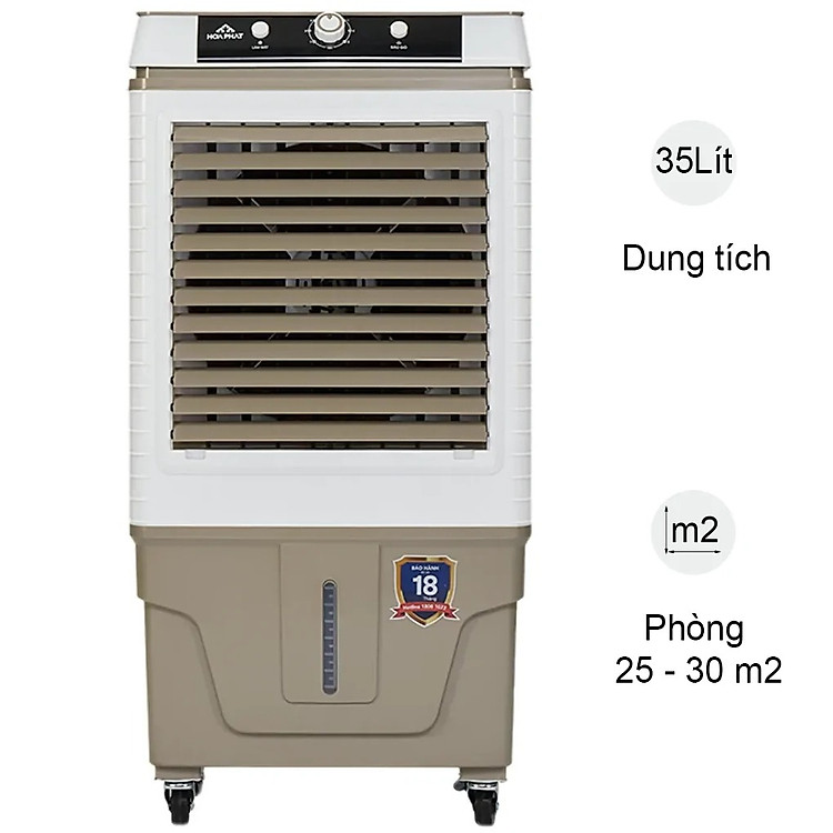 Máy Làm Mát Không Khí Hòa Phát HPCF1-021 - Diện Tích 25-30m2 - Hàng Chính Hãng