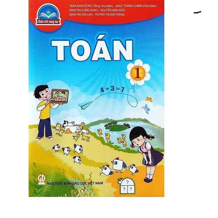 Sách giáo khoa Toán 1 – Chân Trời Sáng Tạo