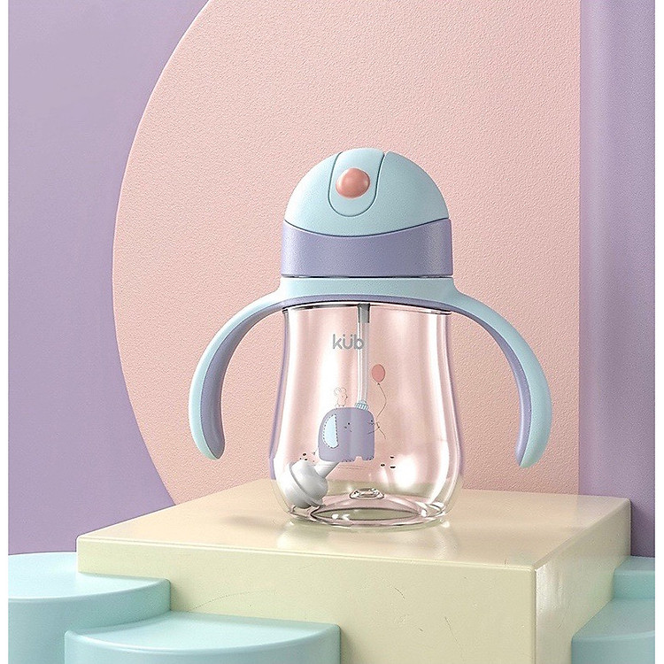 Bình Tập Uống Nước Tritan - Chống Trào Ngược, Uống Mọi Tư Thế, Đã Được Kiểm Định Hợp Quy