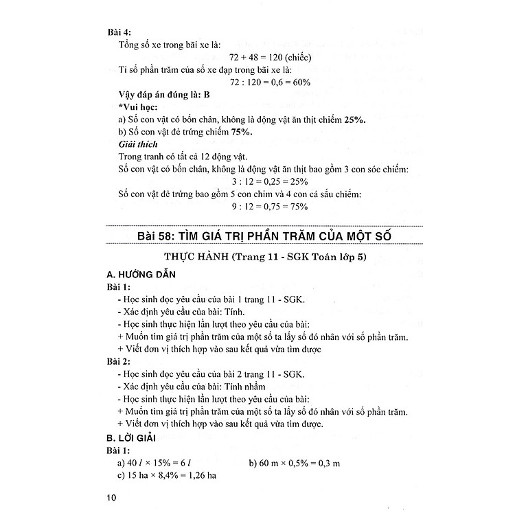 Hướng Dẫn Học Tốt Toán Lớp 5 (Bám Sát SGK Chân Trời Sáng Tạo) - Tập 2 - Ảnh 2