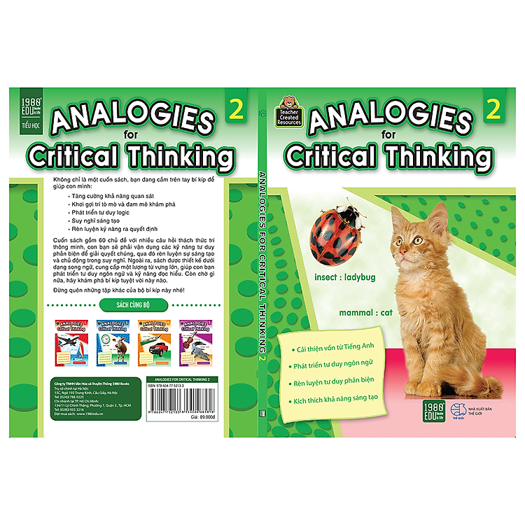Analogies for Critical Thinking (Tập 2) - Ảnh 2