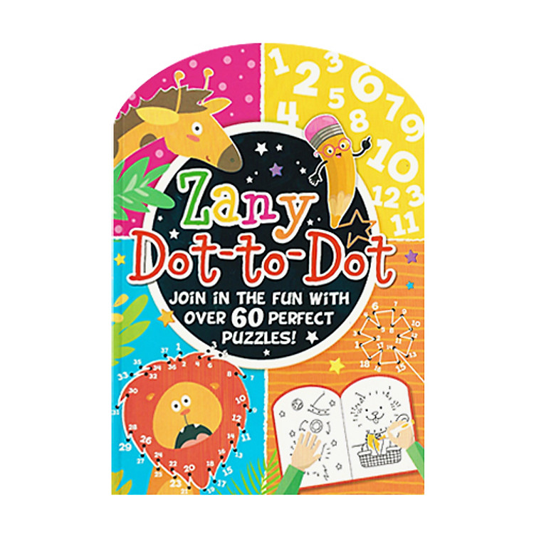 Sách Zany Dot-to-dot