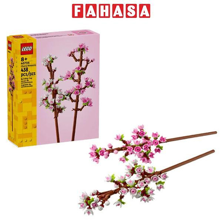 Đồ Chơi Lắp Ráp Hoa Anh Đào Lego - Cherry Blossoms - Lego 40725 (430 Mảnh Ghép)