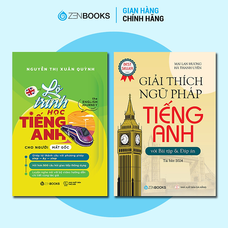 Combo Sách Chinh Phục Gốc Tiếng Anh Từ Cơ Bản Đến Nâng Cao