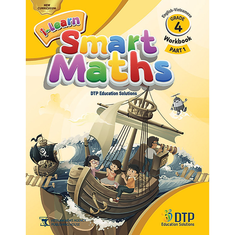 Sách i-Learn Smart Maths Grade 4 Workbook Part 1 (ENG-VN)