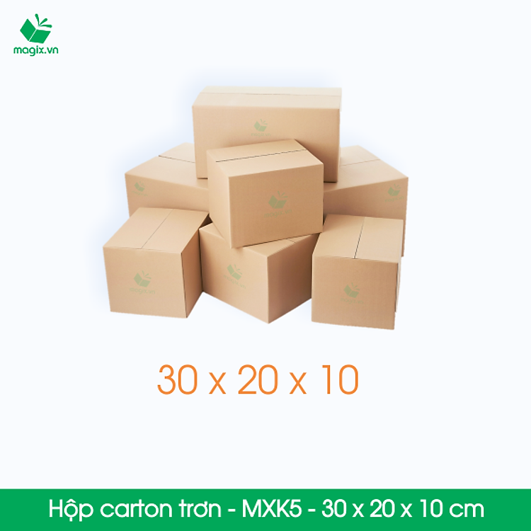 Hộp Carton MXK5 (30x20x10 cm) - 20 Thùng - Ảnh 5