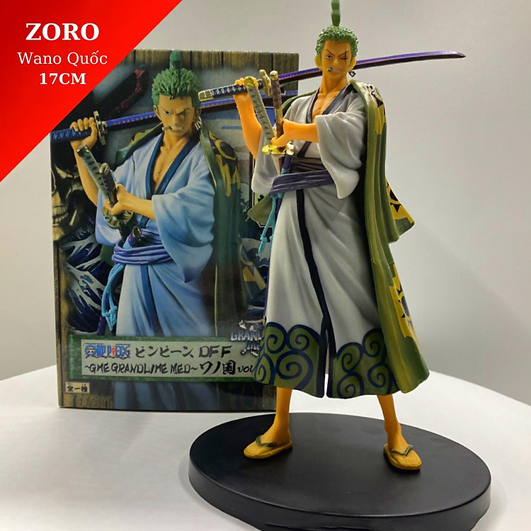 Mô Hình Zoro Wano 17cm One Piece - Ảnh 3