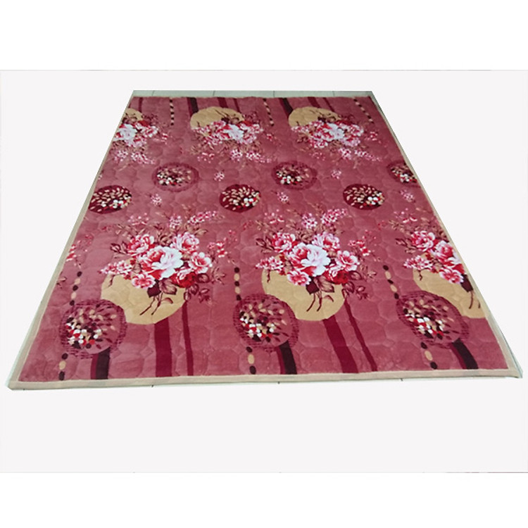 Thảm trải giường lông nỉ nhung kích thước 2m x 1,6m, có thể dùng làm thảm trải sàn