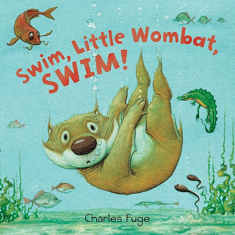 Sách Swim, Little Wombat, Swim!