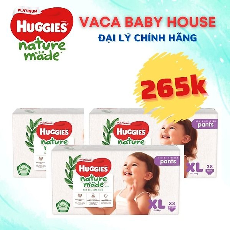 Mua Combo 3 Tã Quần Huggies Platinum XL38 Giá tốt - Hình ảnh 4