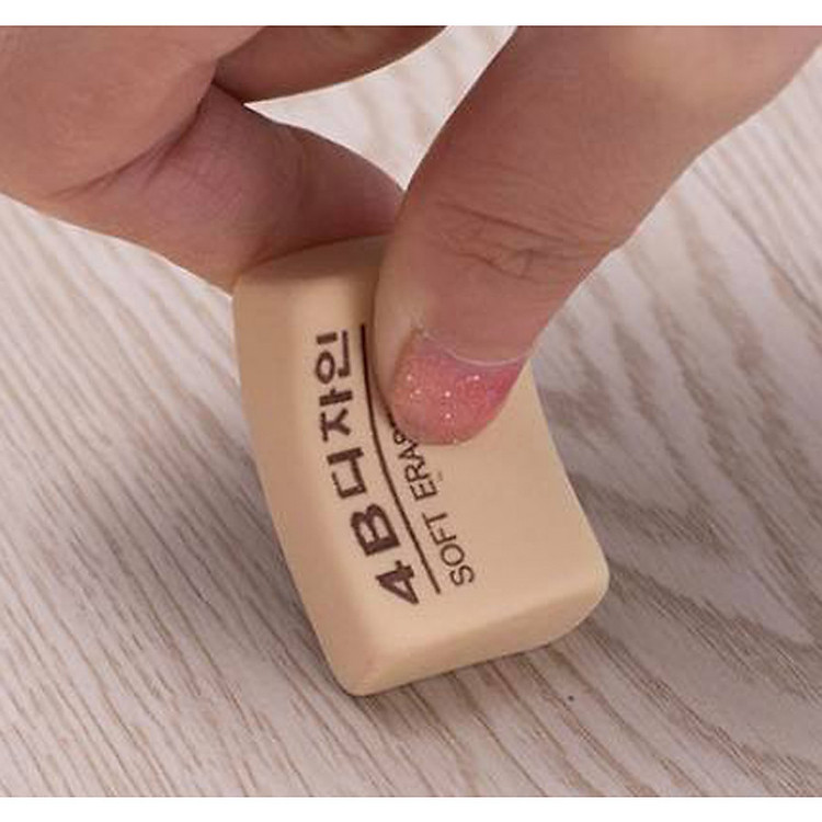 Gôm Tẩy 4B Siêu mềm Siêu sạch Hàn Quốc Hàng Cao cấp (1 cái)