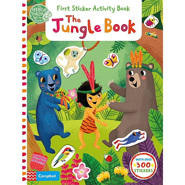 Sách The Jungle Book: First Sticker Activity Book