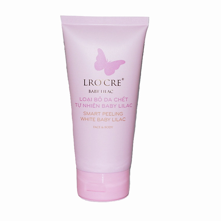Tẩy Tế Bào Chết Tự Nhiên LROCRE Baby Lilac 200g