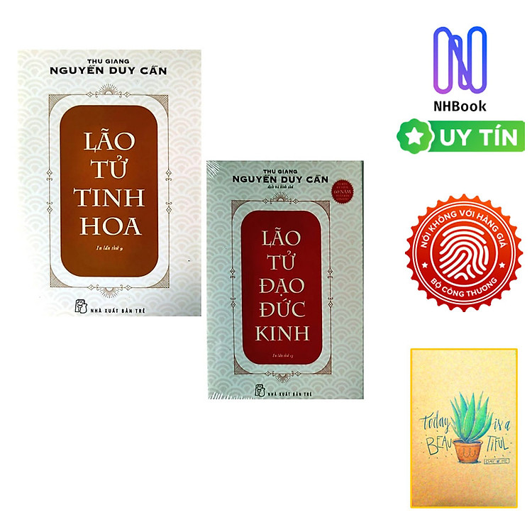 Lão Tử Tinh Hoa và Lão Tử Đạo Đức Kinh (Tái bản)