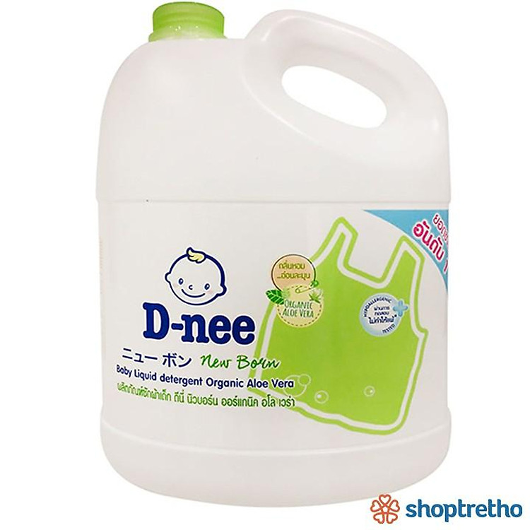 Nước giặt quần áo cho bé D-nee Organic 3000ml Thái Lan