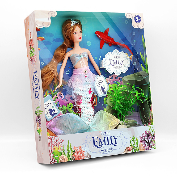 Đồ Chơi Búp Bê Cho Bé - Búp bê Emily - Người mẫu thời trang DK 81031