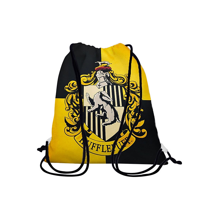 Balo Dây Rút Unisex In Hình Nhà Hufflepuff - BDFF019