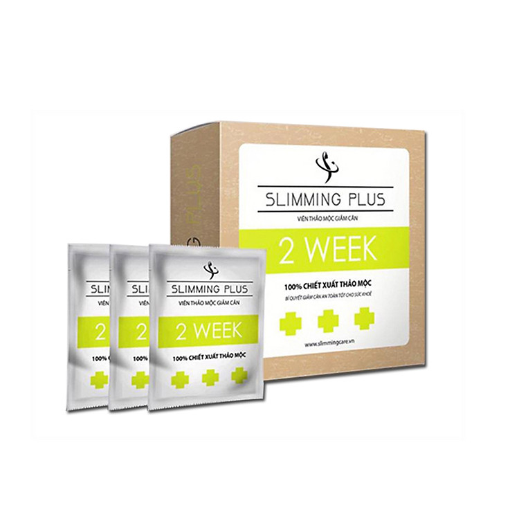 Viên hỗ trợ giảm cân Slimming Plus 2 week 100% thảo mộc thiên nhiên