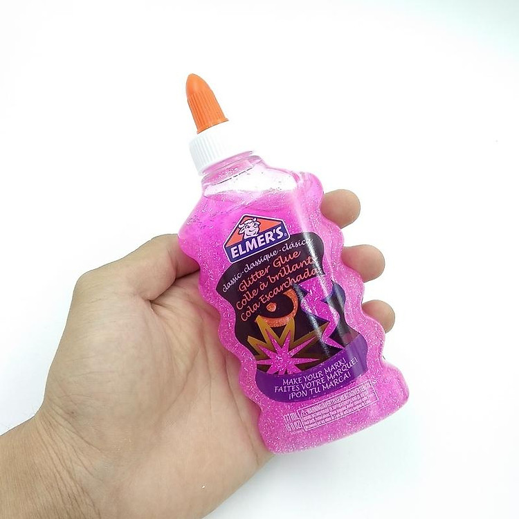 Keo Dán Kim Tuyến Elmer's 177.4ml (Màu Hồng) - Ảnh 3