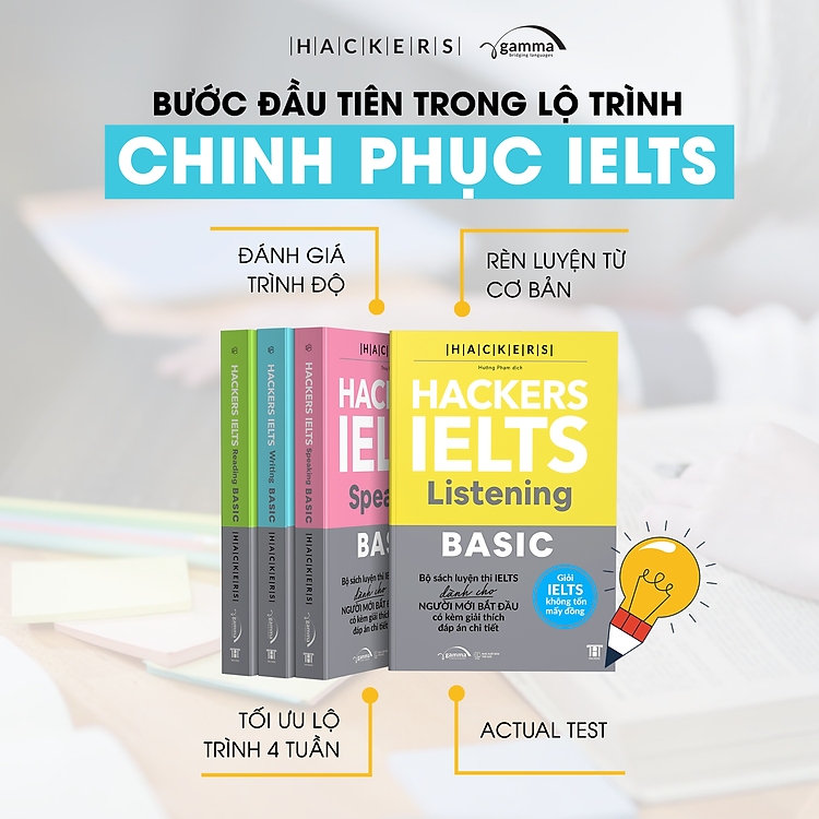 Bộ Hackers IELTS Basic - Ảnh 3