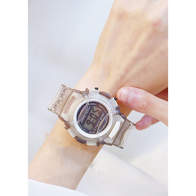 Đồng Hồ Trẻ Em Dây Nhựa Siêu Mềm