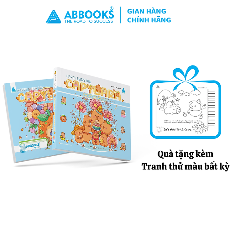 Newshop: Capybara Happy Everyday - Hạnh Phúc Mỗi Ngày