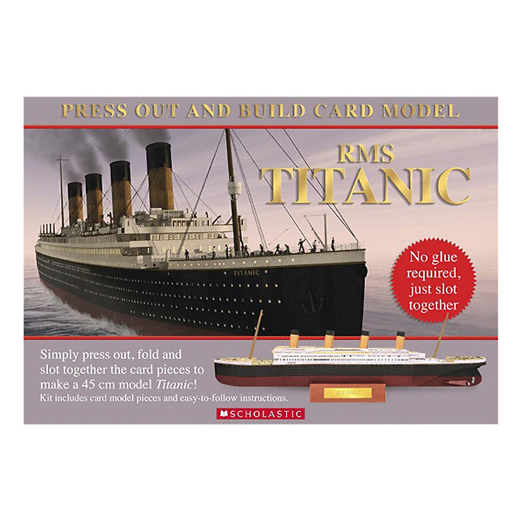 Sách Press Out And Build: RMS Titanic
