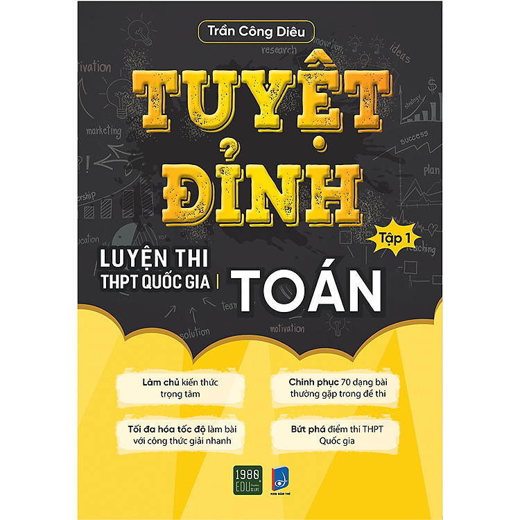 Sách Tuyệt Đỉnh Luyện Thi THPT Quốc Gia Toán