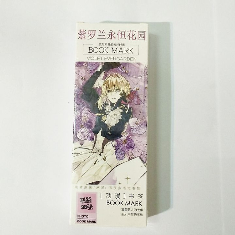Bookmark Anime Violet Evergarden hộp 36 tấm
