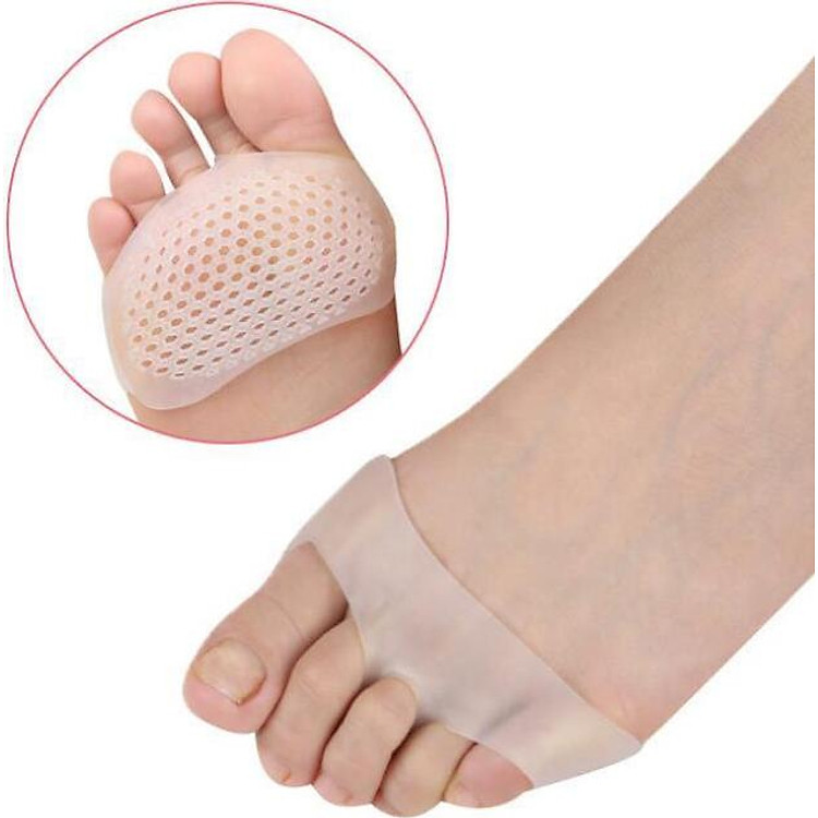 Combo 2 đôi lót giày silicon bảo vệ bàn chân trước, miếng đệm lót bàn chân chống sốc - phụ kiện giày cao gót ( giao màu ngẫu nhiên )