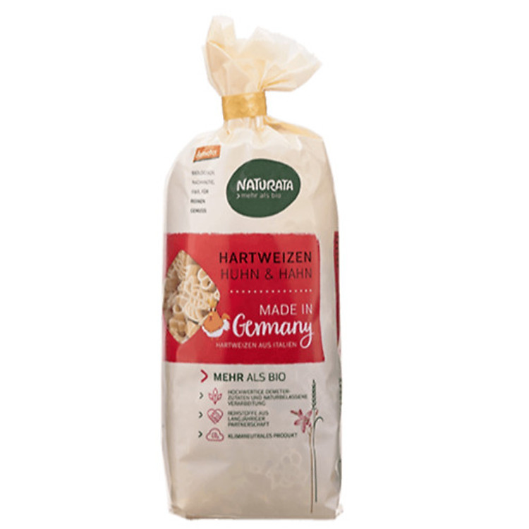 Nui hữu cơ hình con gà 250g - Naturata