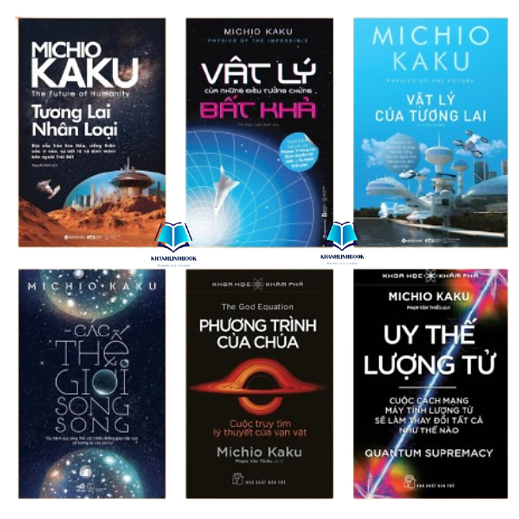Sách - Bộ Sách Của Nhà Vật Lý Michio Kaku (NXB Trẻ) - Lẻ/Combo