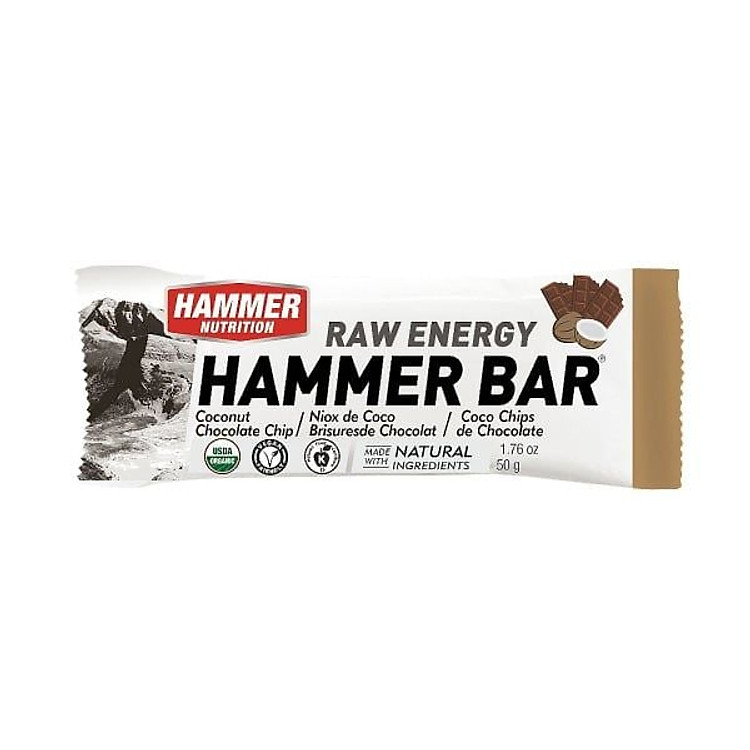 Thanh năng lượng Raw Energy Hammerr Bar 50g