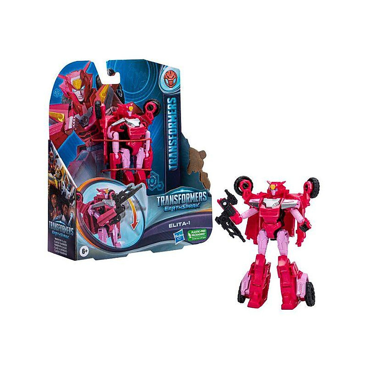 Mua Đồ Chơi TRANSFORMERS Earthspark Warrior Elita Chính hãng Ưu đãi - Hình ảnh 2