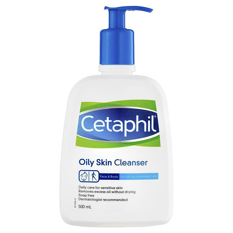 Sữa rửa mặt dành cho da dầu Cetaphil 500ml Nhập khẩu Úc