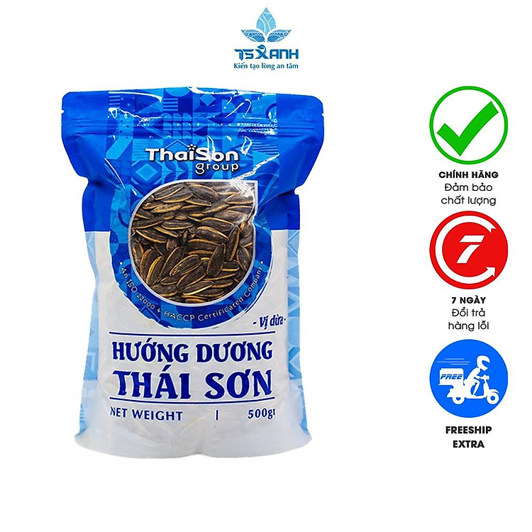 Hạt Hướng Dương Sạch Thái Sơn Gia Lai tẩm vị dừa bì 500Gr HHD05