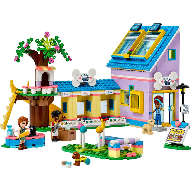 LEGO Friends 41727 Trung Tâm Cứu Hộ Cún Chính hãng Tiết kiệm - Hình ảnh 2