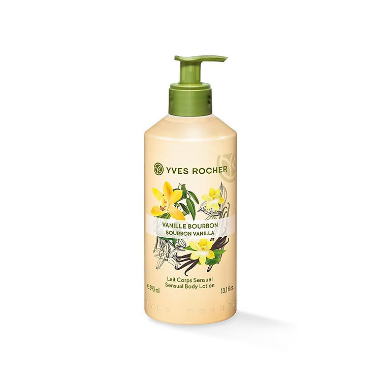 Sữa Dưỡng Thể Yves Rocher Bourbon Vanilla Sensual Body Lotion 390ml